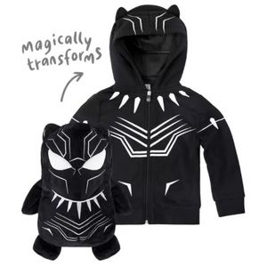 Marvel Cubcoats Black Panther Transforming Hoodie!